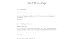 Desktop Screenshot of k4gc.com